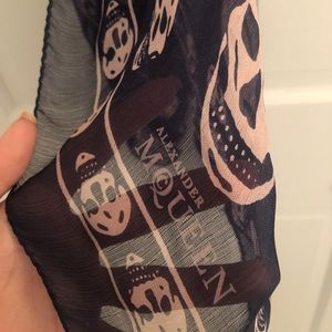 Alexander McQueen Skull Print Scarf